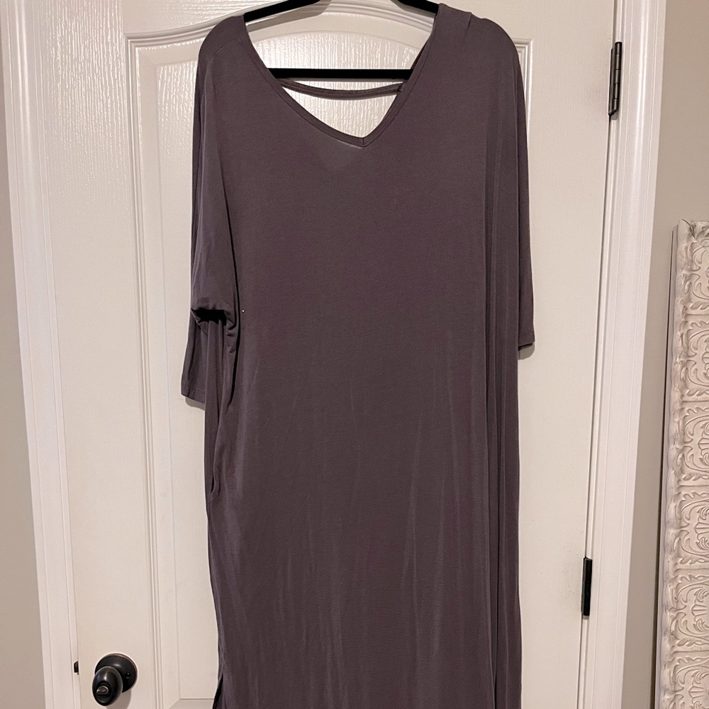 Plum Maxi Dress